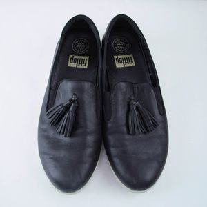 superskate tassel leather loafers
